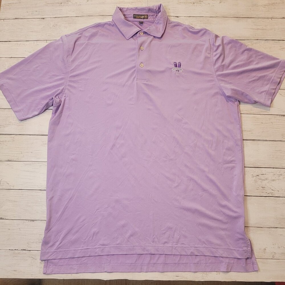 Peter Millar Lavender Polo Shirt
